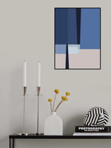 Blue Lines 1 Poster och Canvastavla