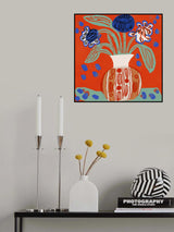 Flower Still Life Poster och Canvastavla