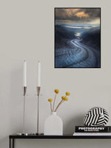 Snake Glacier Poster och Canvastavla