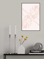 Monstera Kaleidoscope 05 Poster och Canvastavla