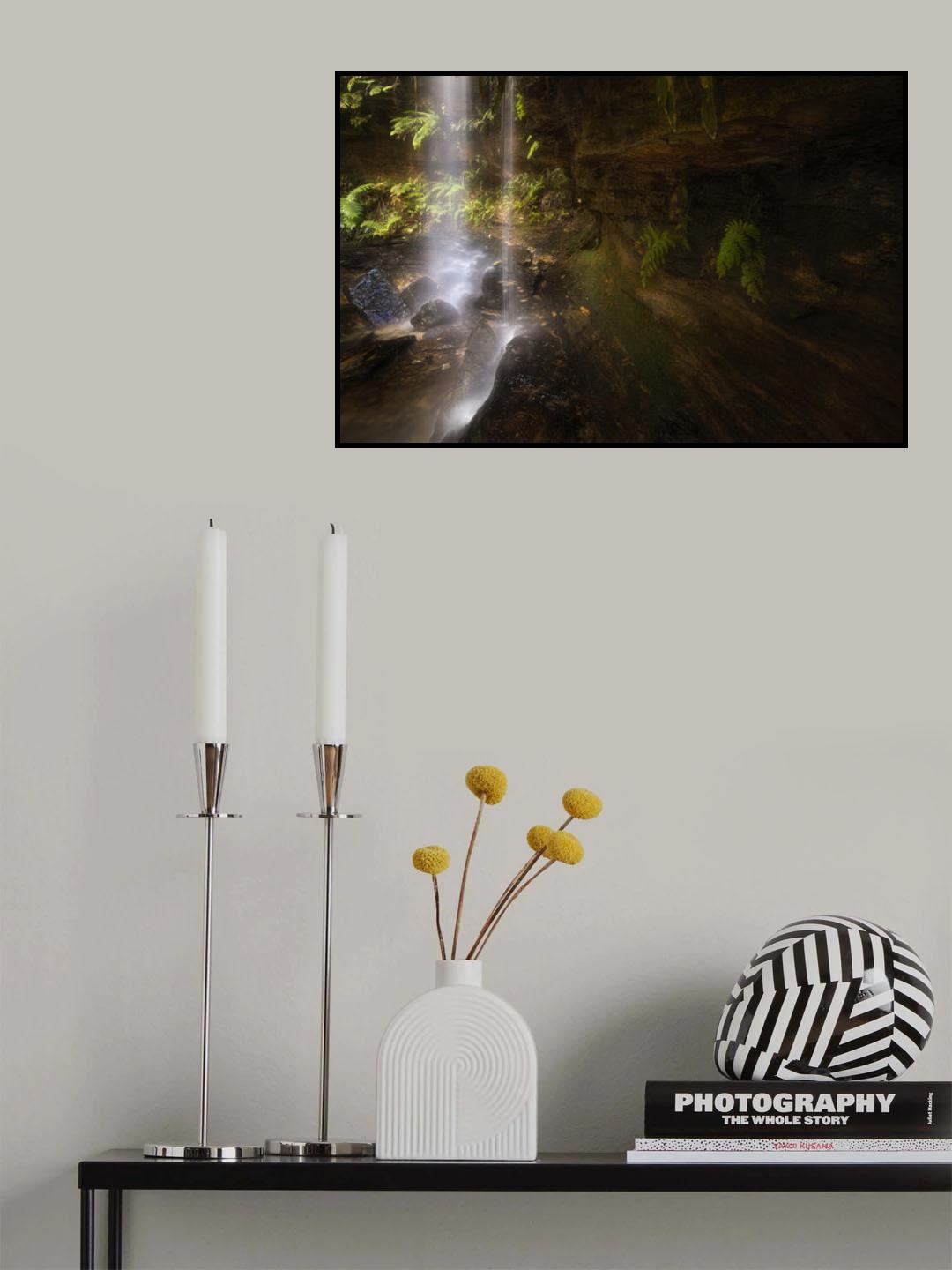 Hidden Waterfalls (2) Poster och Canvastavla