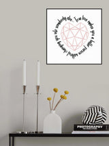 True Love Poster och Canvastavla