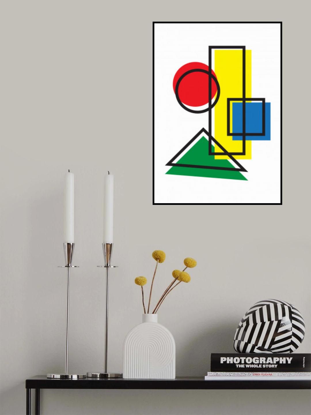 Get Into Shape Poster och Canvastavla