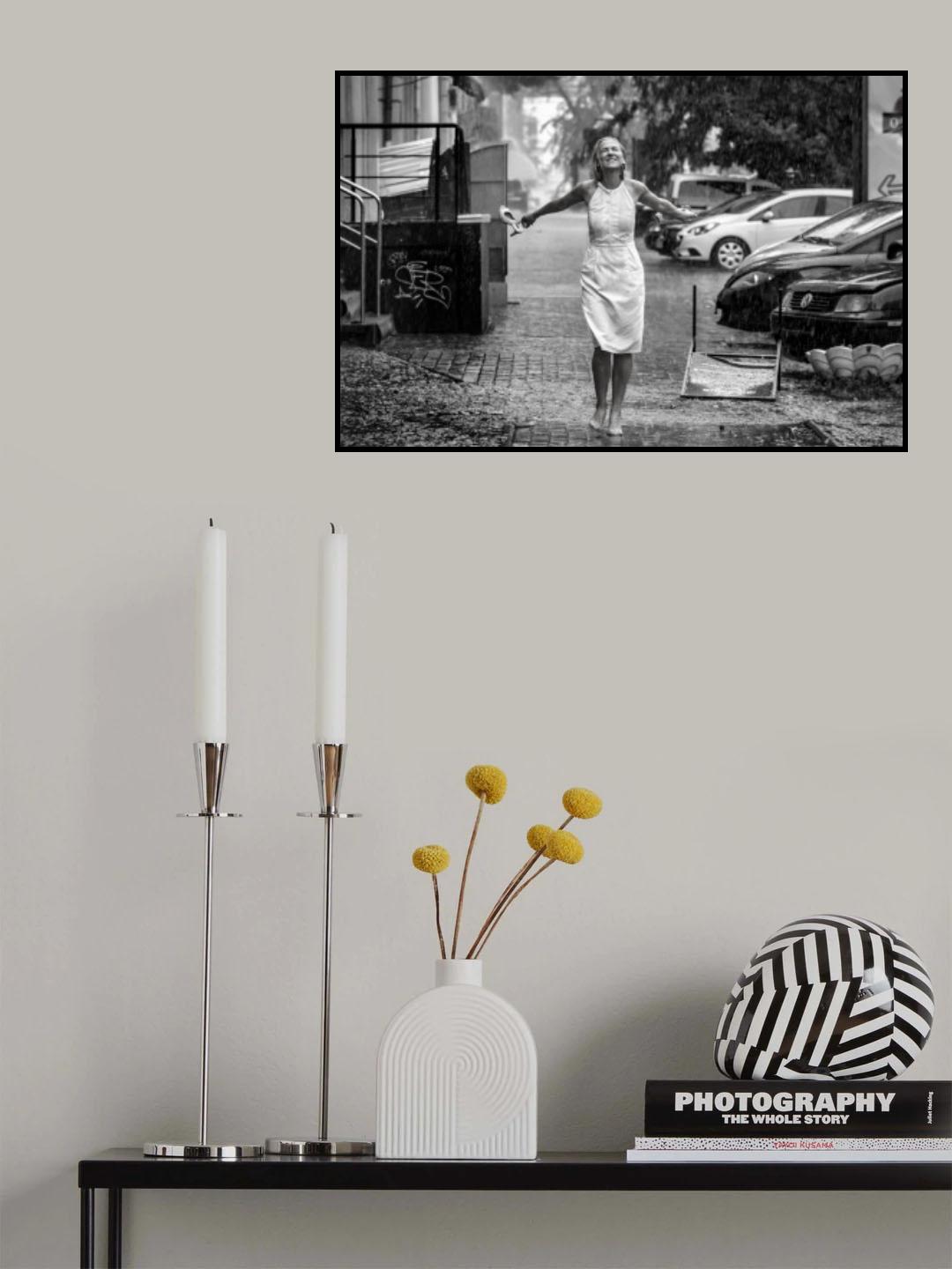 Summer rain Poster och Canvastavla