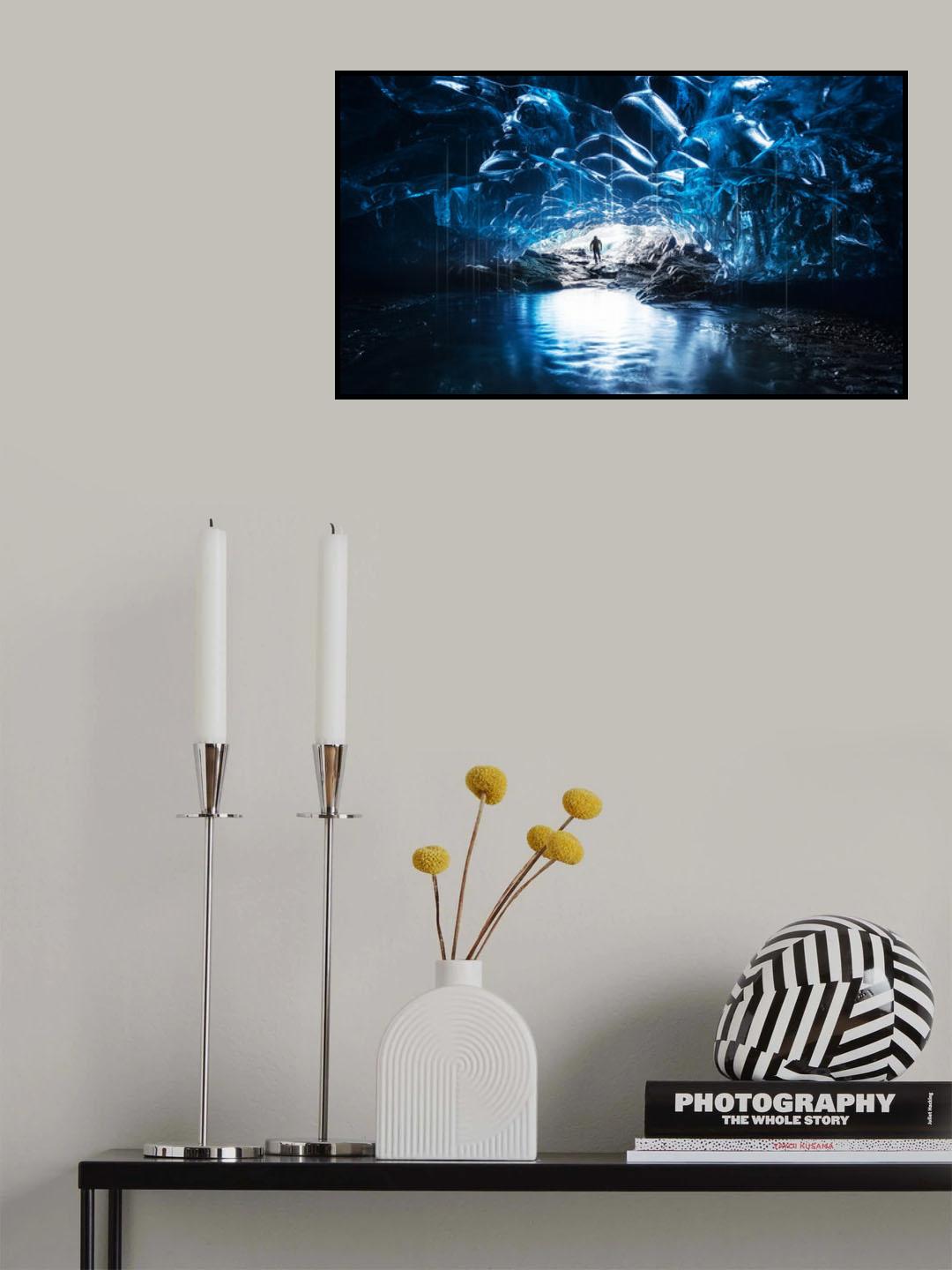 Ice River Poster och Canvastavla