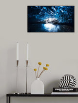 Ice River Poster och Canvastavla