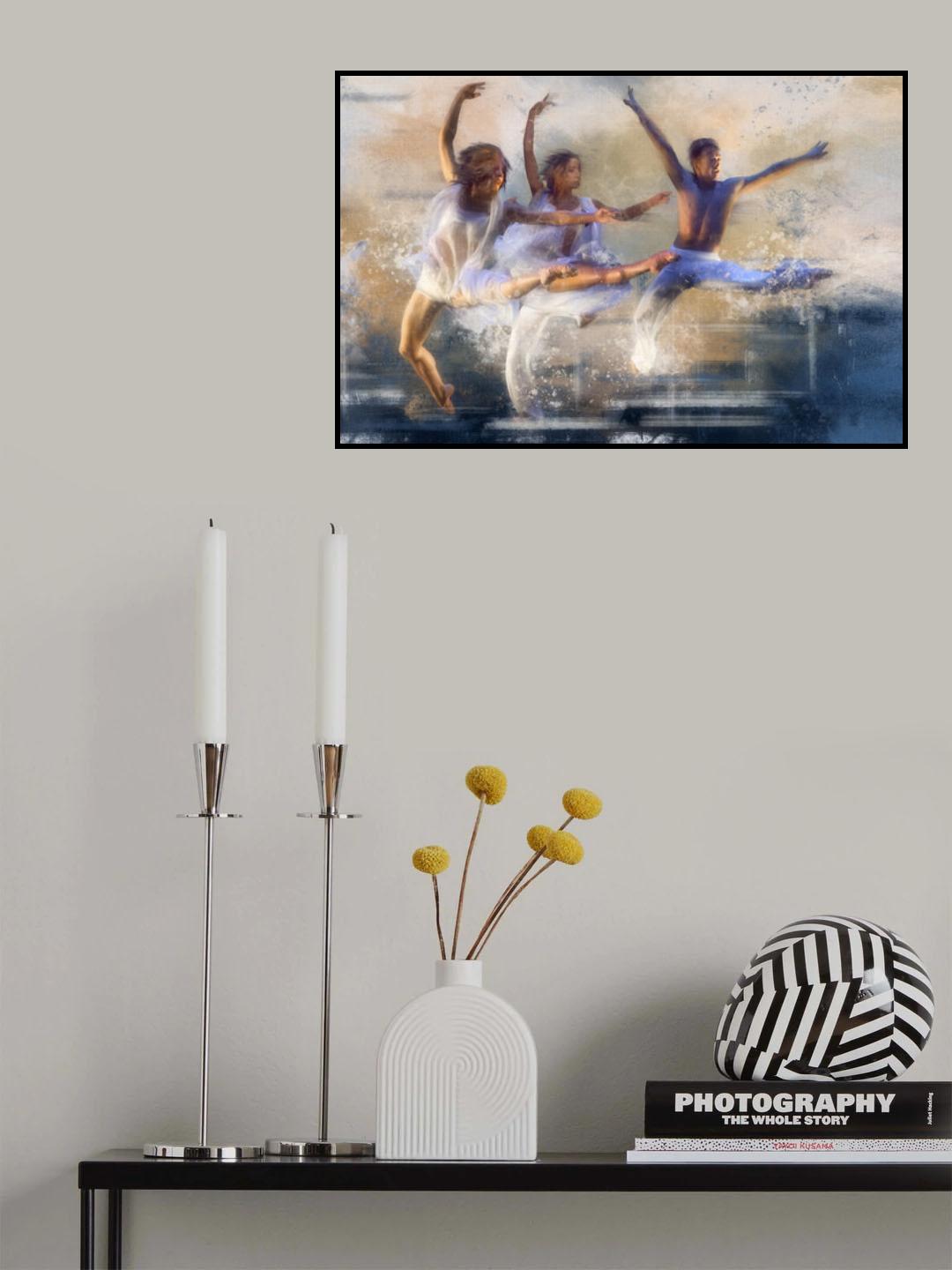‘...airdance...’ Poster och Canvastavla