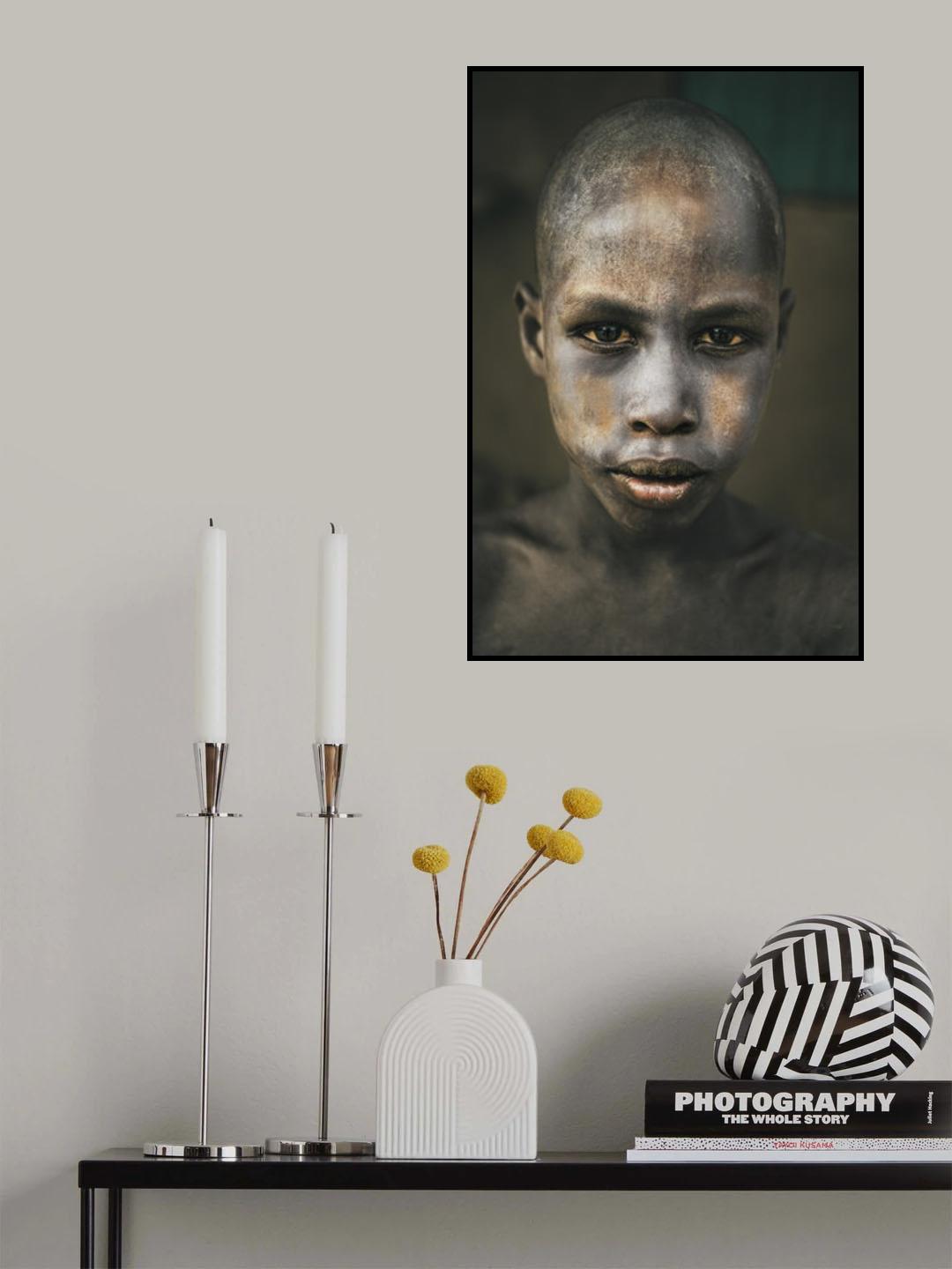 Arbore tribe boy Poster och Canvastavla