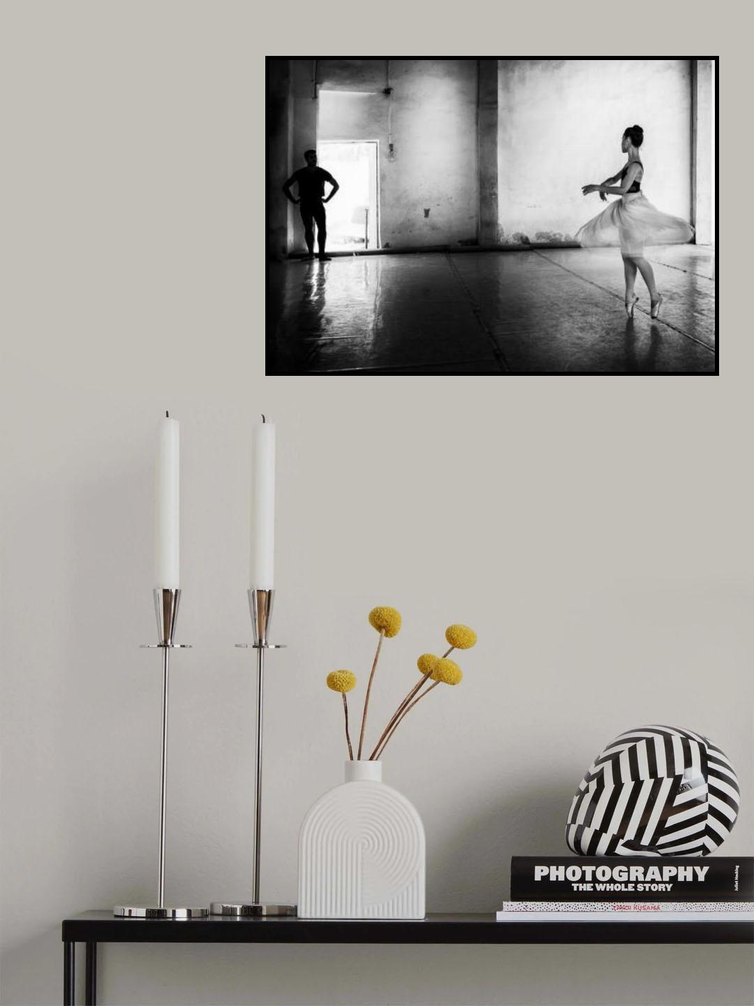 Ballerina Poster och Canvastavla