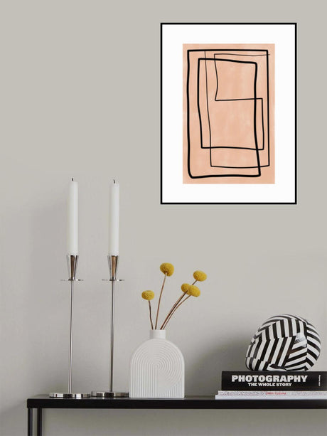 3x4 Aspectratiosoftpink11 Poster och Canvastavla