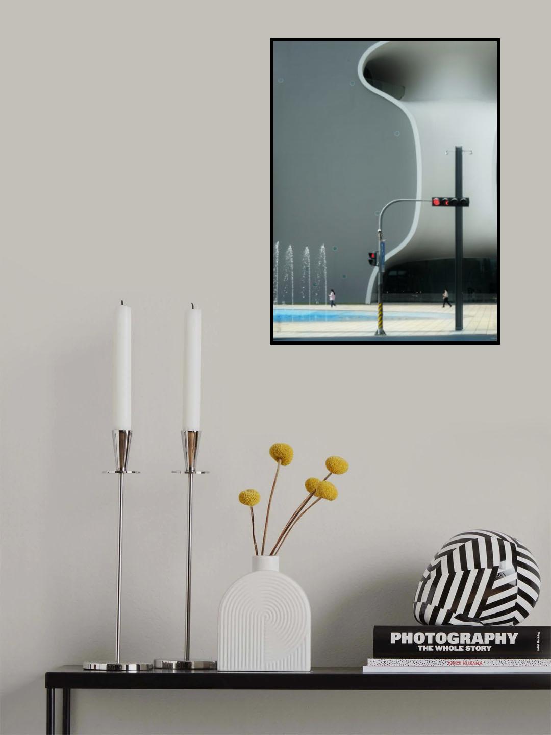 Curve Poster och Canvastavla