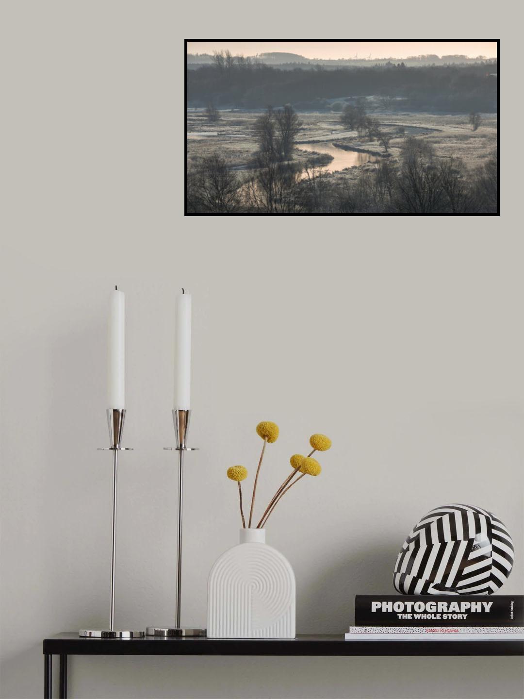 River valley. Poster och Canvastavla