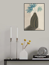 Flower Vase By the Corner Poster och Canvastavla