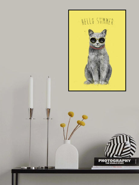 Hello Summer Poster och Canvastavla