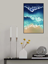 Ocean Waves Poster och Canvastavla