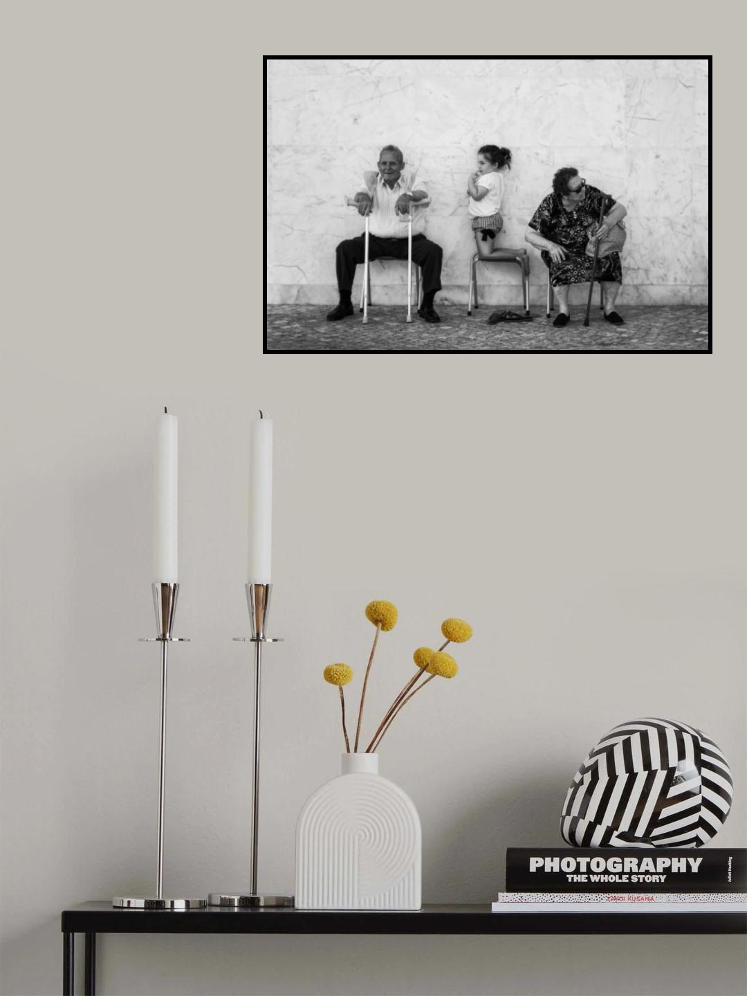 The Waiting Poster och Canvastavla