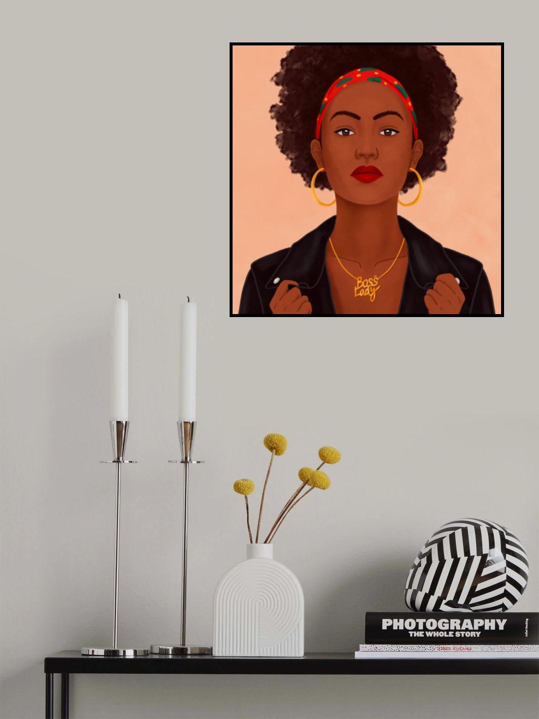 Boss Lady Poster och Canvastavla