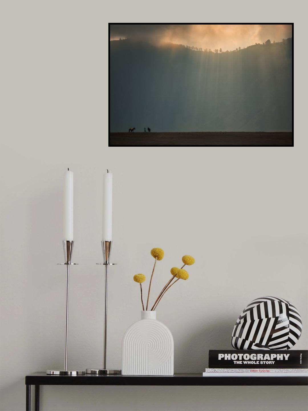 Light Shower Poster och Canvastavla