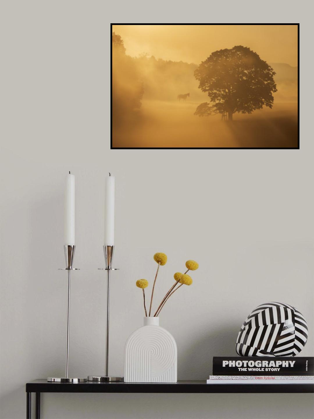 autumn morning Poster och Canvastavla