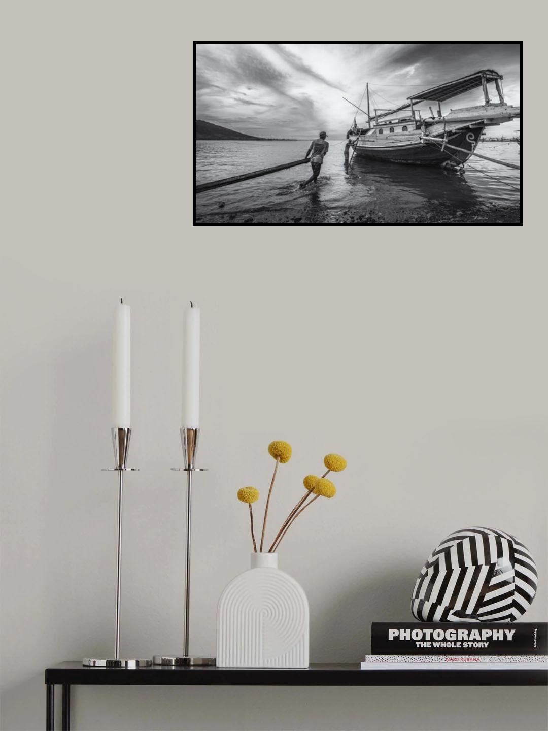 morning activity Poster och Canvastavla