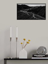 Earth's Water Rhythm Poster och Canvastavla