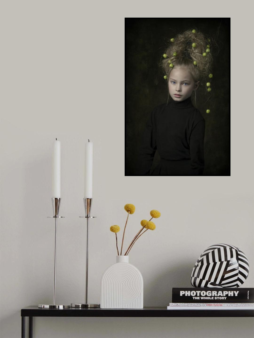 Little apple girl Poster och Canvastavla