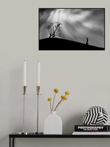 Uphill Walk Poster och Canvastavla