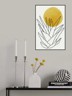 Abstract Agave Sunshine #1 Poster och Canvastavla