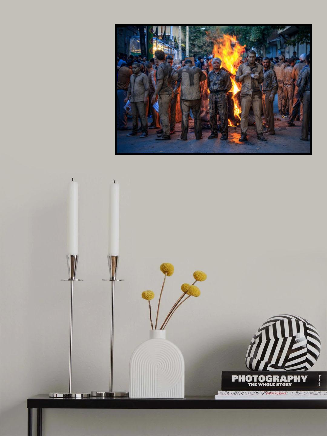 mounrers Poster och Canvastavla