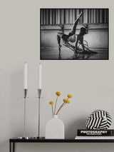 Dancer training Poster och Canvastavla