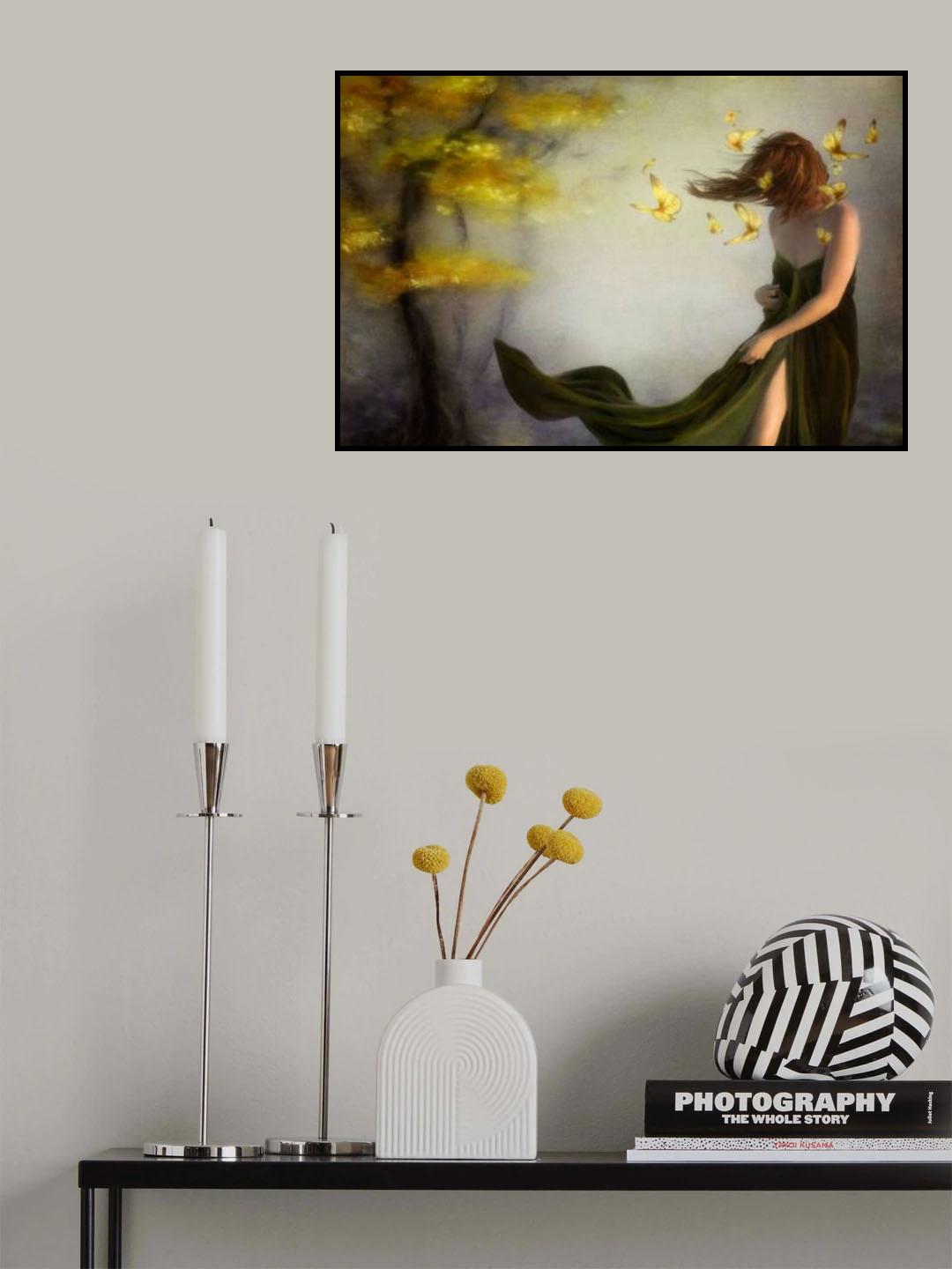 ...there's a stranger in my head... Poster och Canvastavla