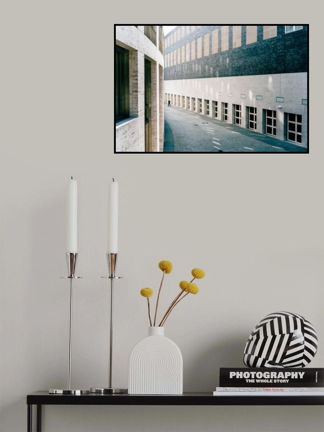 Am Kunstpalast Poster och Canvastavla
