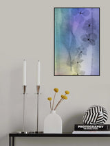 Flower Line Poster och Canvastavla