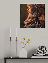 smoke bath in the hut Poster och Canvastavla