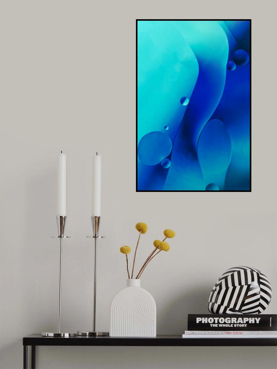 Blue Excursions Poster och Canvastavla
