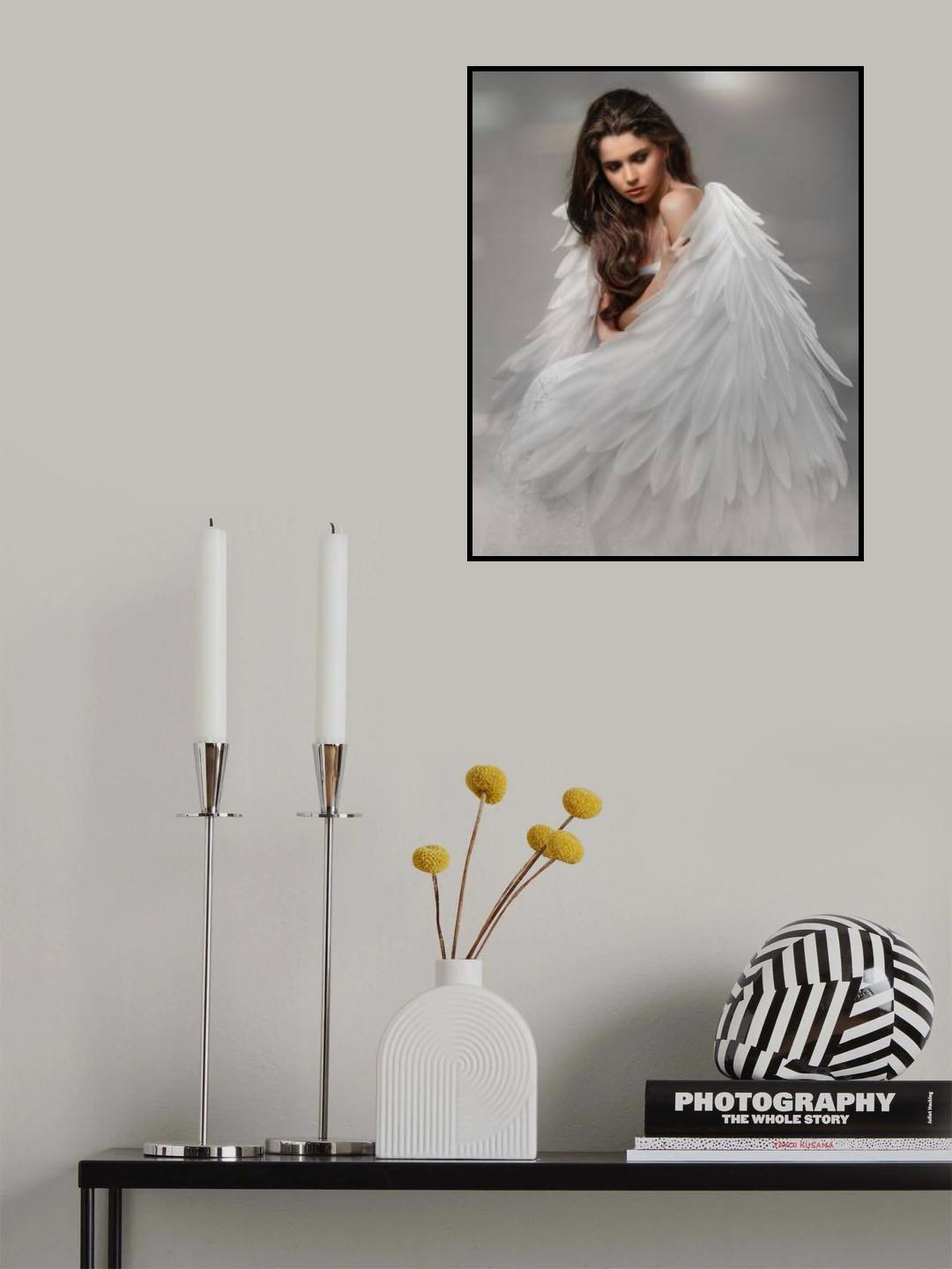 Angel Poster och Canvastavla
