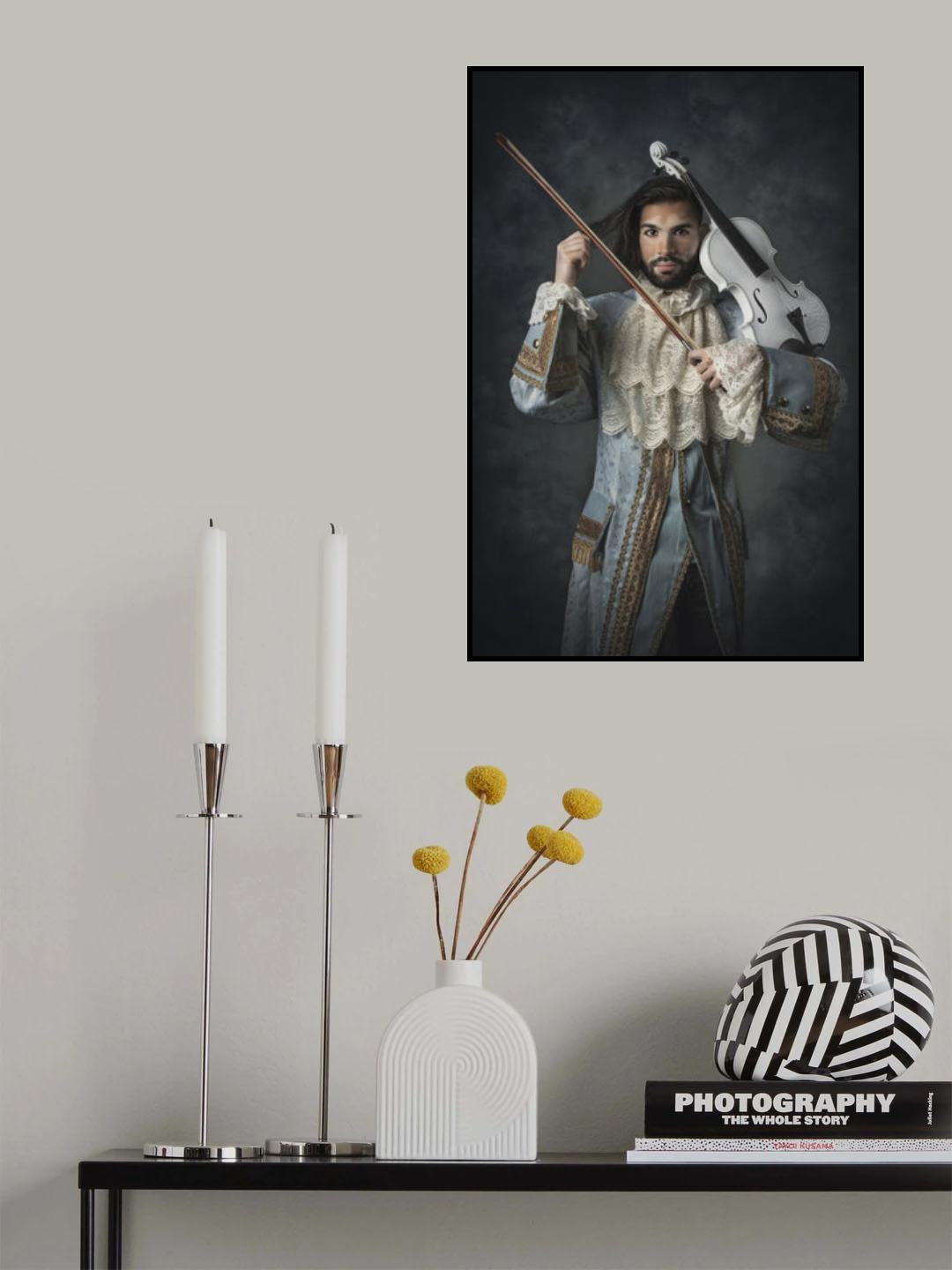 Violin art Poster och Canvastavla