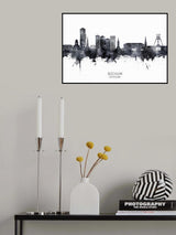 Bochum Germany Skyline Poster och Canvastavla