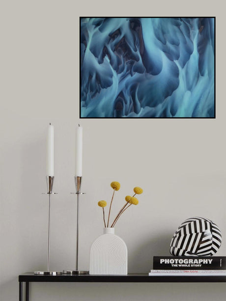 Glacial River Poster och Canvastavla