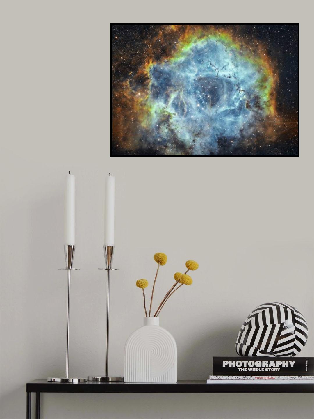 The Rosette Nebula Poster och Canvastavla