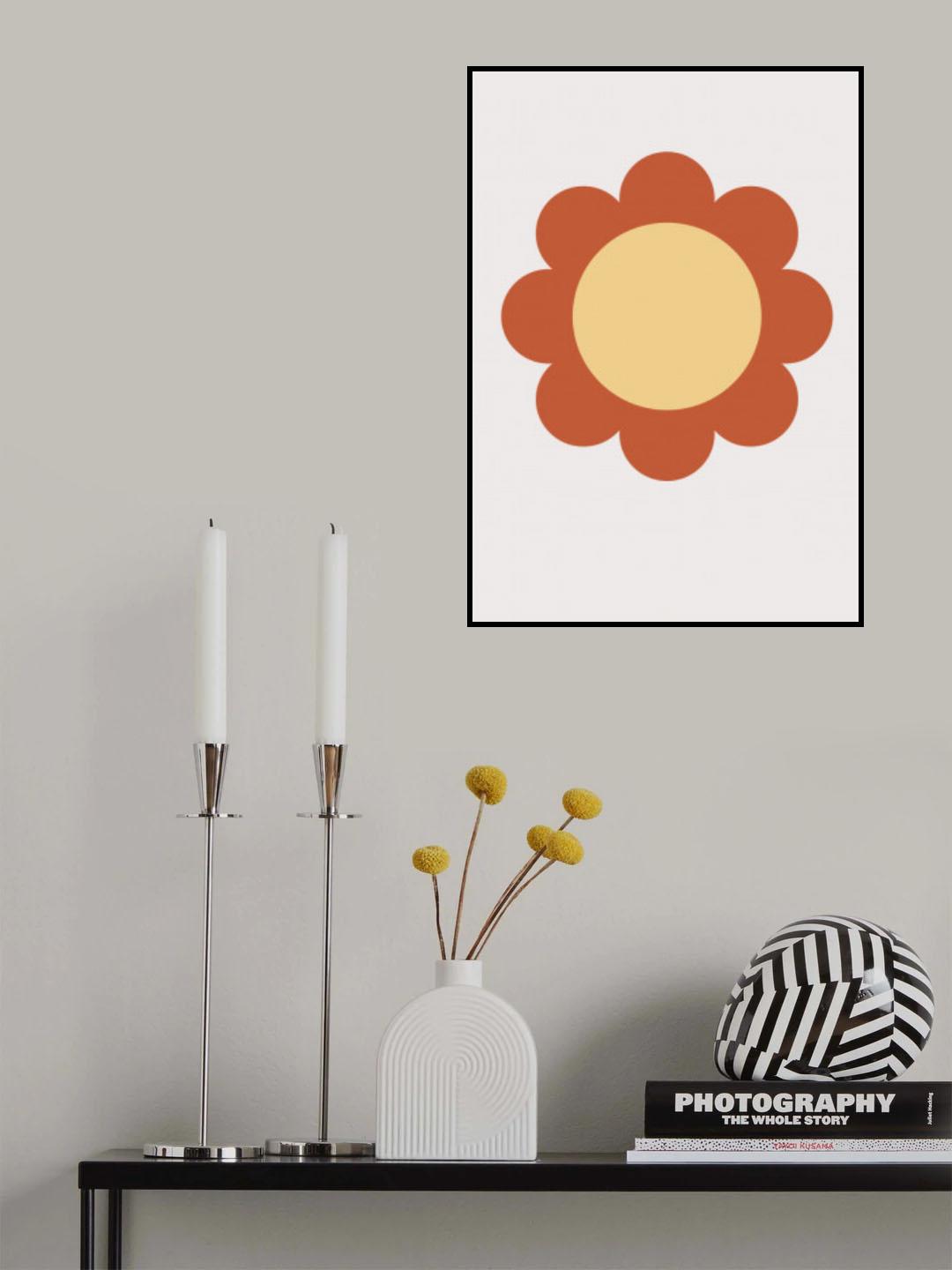 Flower Pattern 4 Poster och Canvastavla