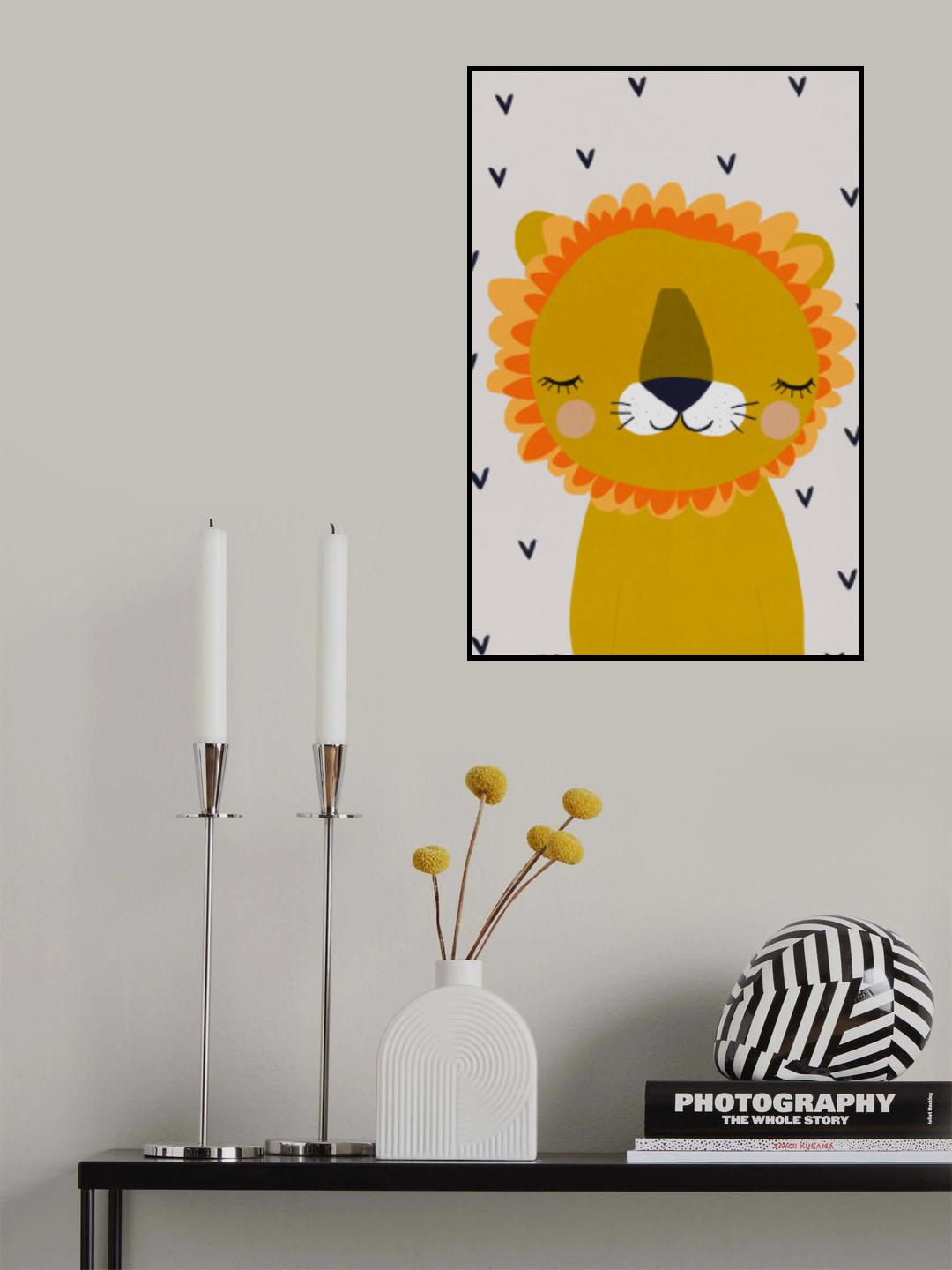 Little Lion Poster och Canvastavla