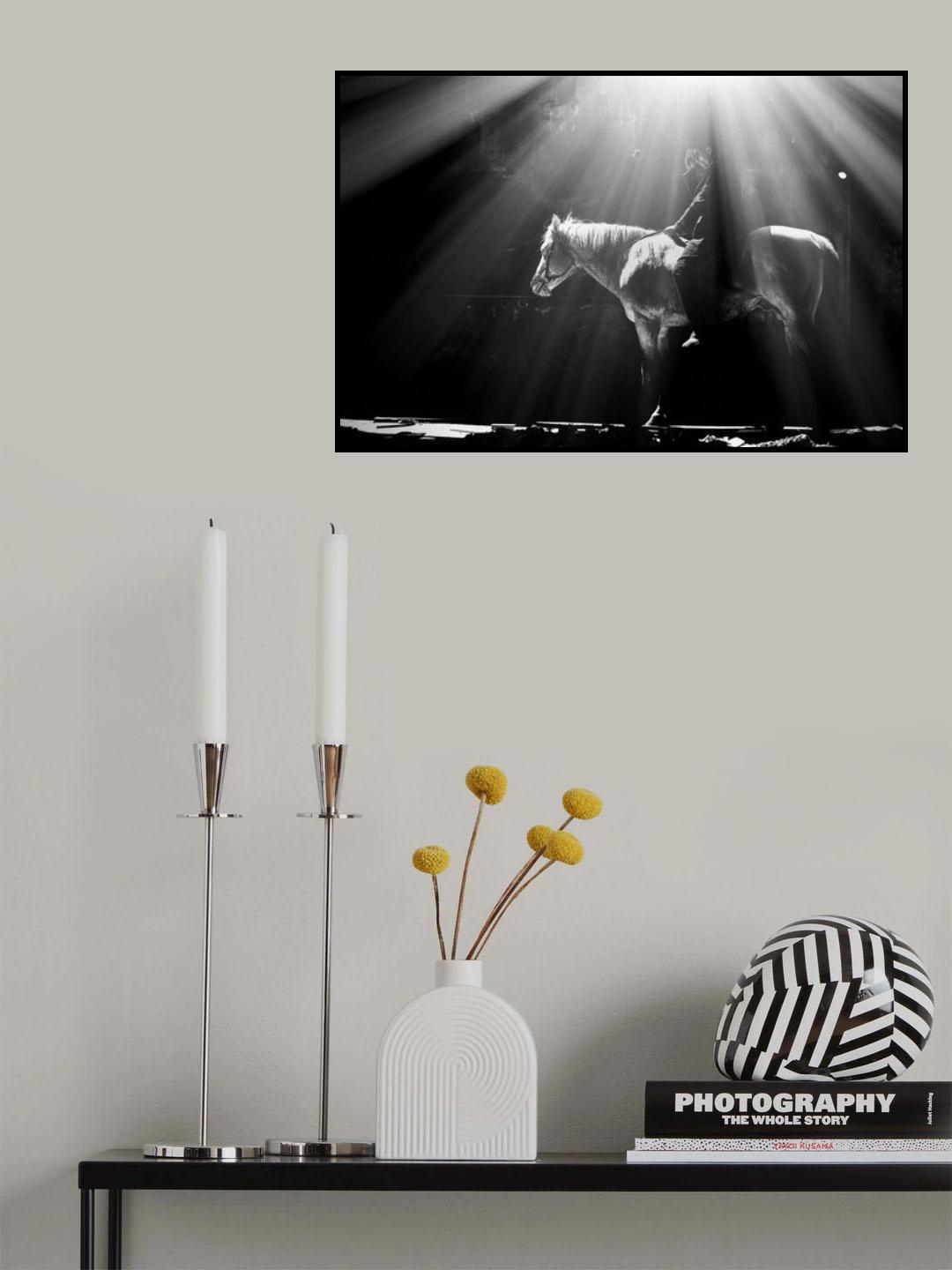 Peaceful rider Poster och Canvastavla