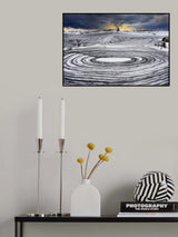 Wintry scenery at Hokkaido Poster och Canvastavla