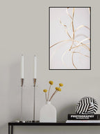 Dried Grass Grey 02 Poster och Canvastavla