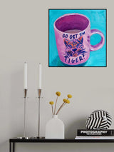 Go Get 'Em Tiger Poster och Canvastavla