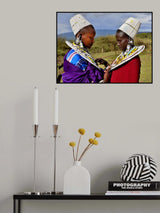 Masai women Poster och Canvastavla