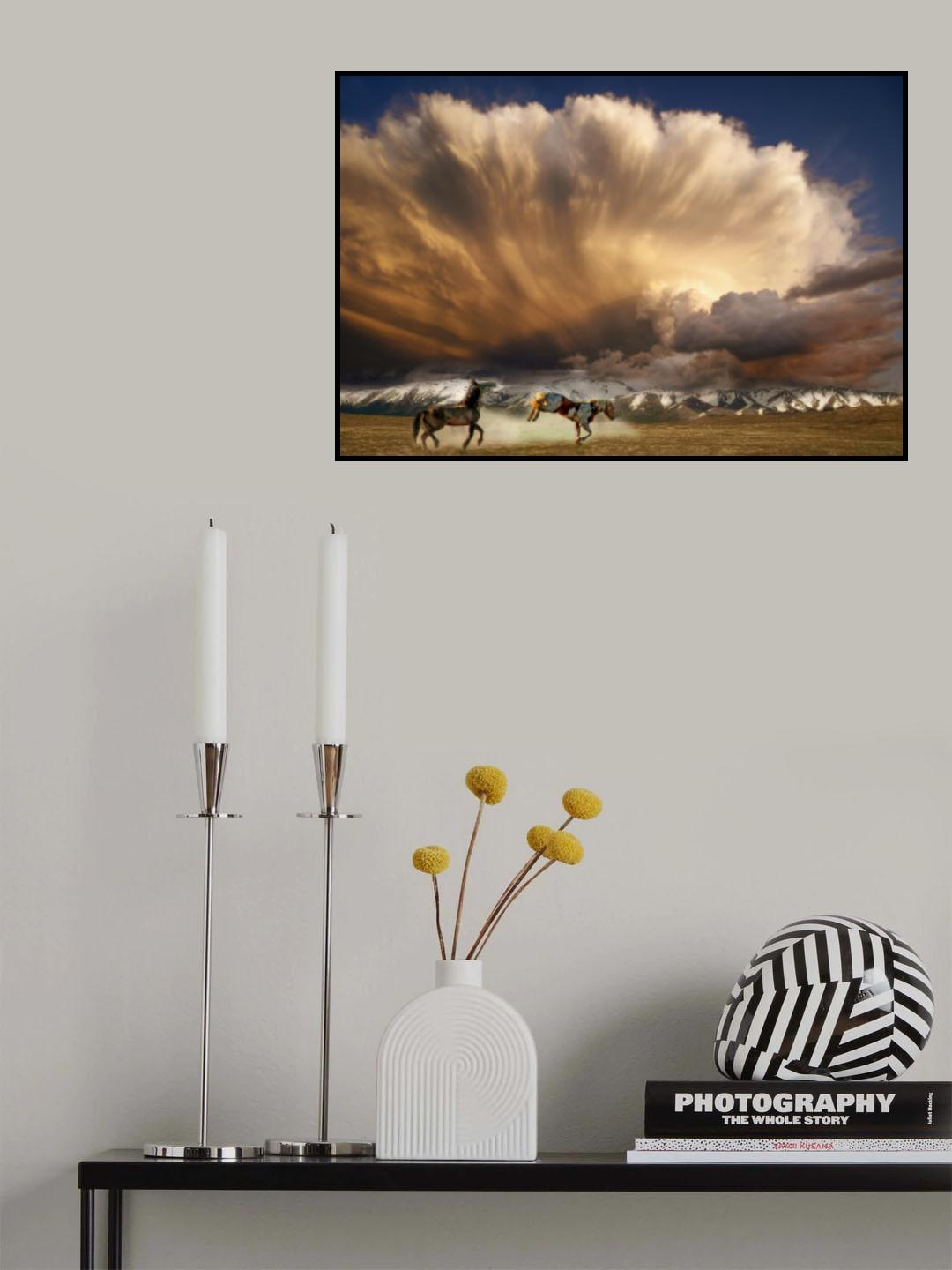 Big Sky Utah Poster och Canvastavla