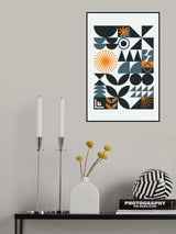 Vibrant Bauhaus Collection #2 Poster och Canvastavla