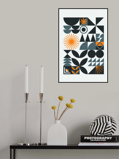 Vibrant Bauhaus Collection #2 Poster och Canvastavla